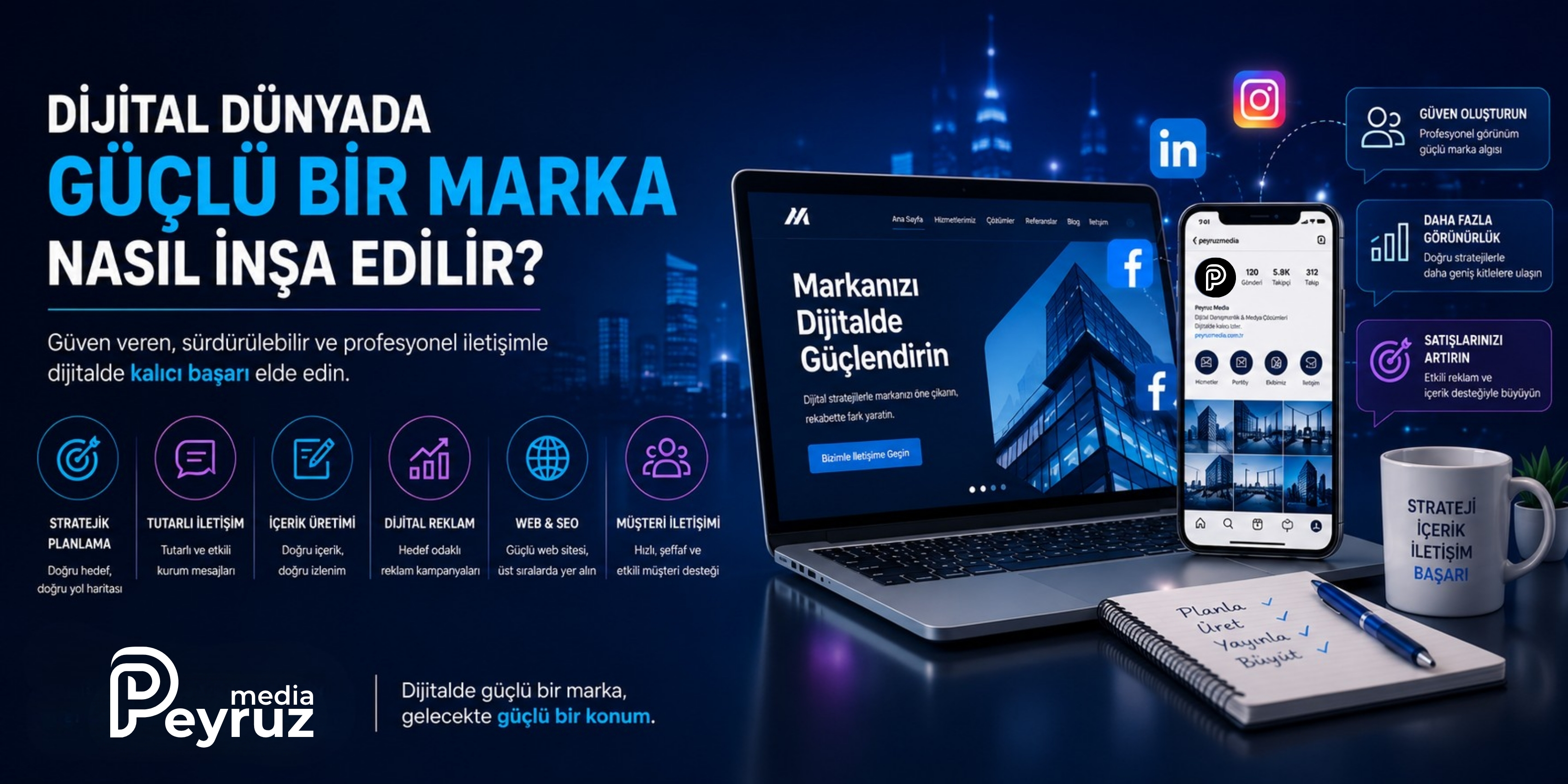 Dijital Dünyada Güçlü Bir Marka Nasıl İnşa Edilir?